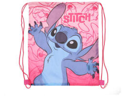 Mister Licence Disney Lilo és Stitch, A csillagkutya Pink Planet sporttáska, tornazsák 40 cm FML360605 (FML360605)