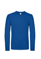 B&C Collection EXACT 150 unisex hosszú ujjú póló B03E, Royal Blue-XL (BB03E0709)
