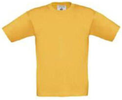 B&C Collection gyerek rövid ujjú, környakas póló B07, Gold-1/2 (BB072000)