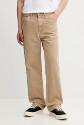 Levi's pamut nadrág bézs, egyenes, 55849 - bézs 30/32