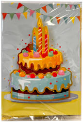 CCG Happy Birthday Cake 3D üdvözlőkártya CCG097714E (CCG097714E)