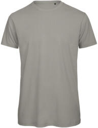B&C lezser szabású minősített biopamut férfi póló BD62, Light Grey-XL (BD621609)