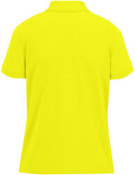 B&C modern, klasszikus stílusú, előzsugorított galléros Női pamut póló O02, Pixel Lime-2XL (BO028310)