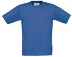 B&C Collection gyerek rövid ujjú, környakas póló B07, Royal Blue-7/8 (BB070703)
