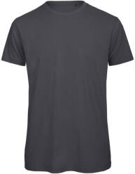 B&C lezser szabású minősített biopamut férfi póló BD62, Dark Grey-2XL (BD622310)