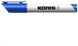 Kores Tábla- és flipchart marker, 1-3 mm, kúpos, Kores K-Marker, kék - hunrods