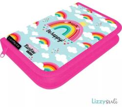 Lizzy Card Tolltartó varrott töltetlen 2 klapnis szivárványos Lizzy Card Lollipop Happy Rainbow