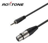 Roxtone XLR alj-3, 5mm Jack dugó mikrofon kábel 90cm