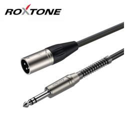 Roxtone 6, 3mm sztereó Jack - XLR dugó (papa) kábel 10m