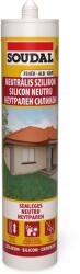 Soudal Soudal neutrális szilikon - Transzparens, 280 ml