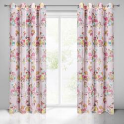 Takoy Draperie POLLY pentru camera de copii din etamină cu imprimeu de zâne 140 x 250 cm