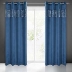 Takoy Draperie MARGOT din catifea cu bandă decorativă, decorată cu broderie și paiete strălucitoare