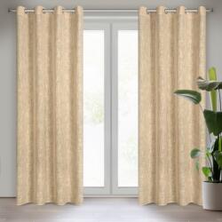 Takoy Draperie LIREN în stil eco cu țesătură decorativă 140 x 250 cm