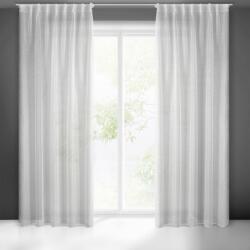 Takoy Perdea BELISSA din etamină netedă cu model discret tip ploaie pe bandă flexibilă 140 x 300 cm