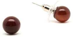 MyVanilla Ásvány Fülbevaló golyó sardonyx 8mm