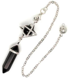MyVanilla Ásvány Inga csúcs merkaba Obszidián 8x35mm
