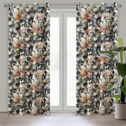 Takoy Bársony sötétítő függöny BETTY virágmintával 140 x 250 cm