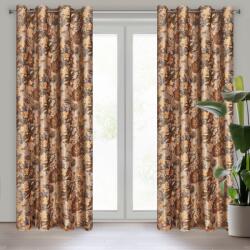 Takoy Bársony sötétítő függöny DIANA virágmintával 140 x 250 cm