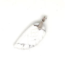 MyVanilla Ásvány Angyalszárny medál Howlit 15x30mm