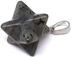 MyVanilla Ásvány Merkaba medál Labradorit 2x2cm