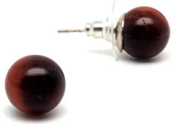 MyVanilla Ásvány Fülbevaló golyó macskaszem 10-11mm