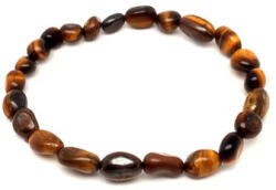 MyVanilla Ásvány Tigrisszem pebble karkötő A 6-10mm