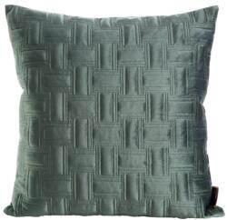 Takoy PRÉMIUM Velúr díszpárnahuzat geometriai mintával steppelve