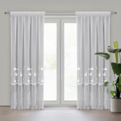 Takoy Kész függöny AVRIL virágos rátétekkel 140x270 cm