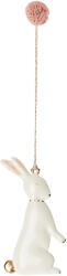 Maileg Decoratiune de Paste din metal pictata manual - Easter Bunny nr 2 - Maileg