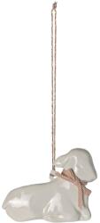 Maileg Decoratiune de Paste din metal pictata manual - LAMB - POWDER - Maileg
