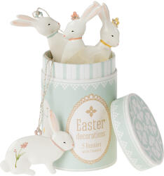 Maileg Cutie cu decoratiuni de Paste din metal, pictate manual - Easter Bunny - Maileg