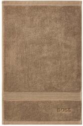HUGO BOSS Hugo Boss kis méretű pamut törülközőt Handtowel Loft 50 x 100 cm - barna Univerzális méret