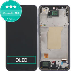 Samsung Galaxy A35 A356B - Ecran LCD + Sticlă Tactilă + Ramă (Awesome Navy) OLED, Awesome Navy