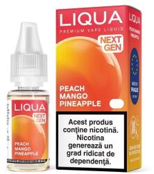 Liqua Nextgen 10ml - Peach Mango Pineapple Lichid rezerva tigara electronica