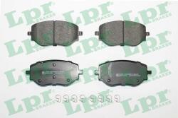 LPR set placute frana, frana disc LPR 05P2187 (05P2187)