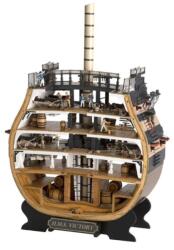 Artesanía Latina Navomodel sectiunea transversala a HMS Victory, scara 1: 72 Kit model de nava din lemn - Artesania Latina (20500)