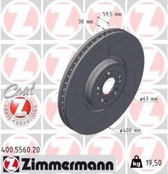 ZIMMERMANN Disc frana ZIMMERMANN COAT Z 400.5560. 20 (400.5560.20)