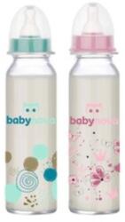 Baby-Nova BabyNova Biberon sticla decorat, 240ml