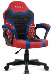 Huzaro Scaun gaming pentru copii Huzaro HZ-Ranger 1.0 Spider, Mesh respirabil, Cotiere moi, Roti din cauciuc, Reglaj inaltime, Design ergonomic (Negru/Rosu) (HZ-Ranger 1.0 Spider)