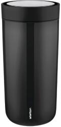 Stelton TO GO CLICK termobögre 400 ml, fekete