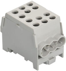 Pollmann Electrotech Fővezeték sorkapocs 2x 35/4x25mm2 szürke HLAK 35-1/4 M2, 2080178 Pollmann (2080178)