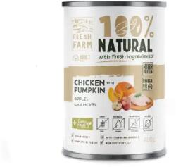 Fresh Farm Coarse pate - chicken, pumpkin, apples & herbs 400g - grandopet
