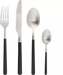 Cosy & Trendy Brushed-Black Olivia Evőeszközkészlet, 16 részes, magasság: 270 mm, hossz: 200 mm