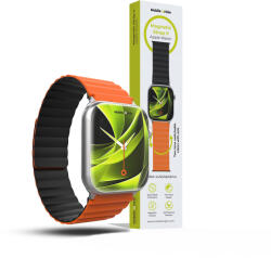 Mobile Origin Magnetic Band II Apple Watch 49mm / 46mm / 45mm / 44mm - Orange/Black (AWMS-02-ORG-BLK)