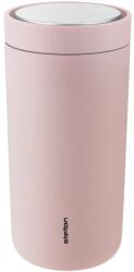 Stelton TO GO CLICK termobögre 400 ml, matt rózsaszín