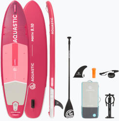 HAJDU Set placă SUP gonflabilă AQUASTIC Perth 9'10" roz