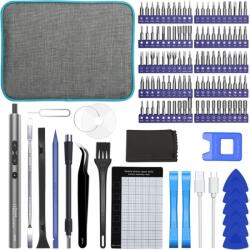 UF Tools Uf-tools електрическа акумулаторна отвертка 120в1 с калъф, сребрист, usb-c (ks-882039)