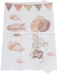 Cangaroo Saltea pliabilă pentru schimbat Cangaroo - 60 x 40 cm, Wild & free Mouse (112271) Saltea de infasat