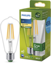 Philips LED 60 W, ST64, E27, 2700 K, CL UE SRT4