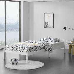 PremiumXL En. Casa Ágykeret Ágyráccsal Nakkila Fenyő 120x200 cm Fehér